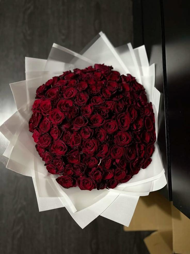 Professional floral arrangement in modern corporate setting